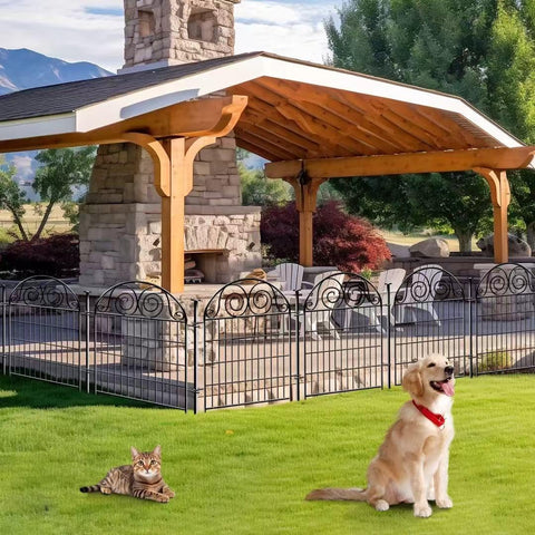 Getlay anti-dig border protects garden against small intruders.