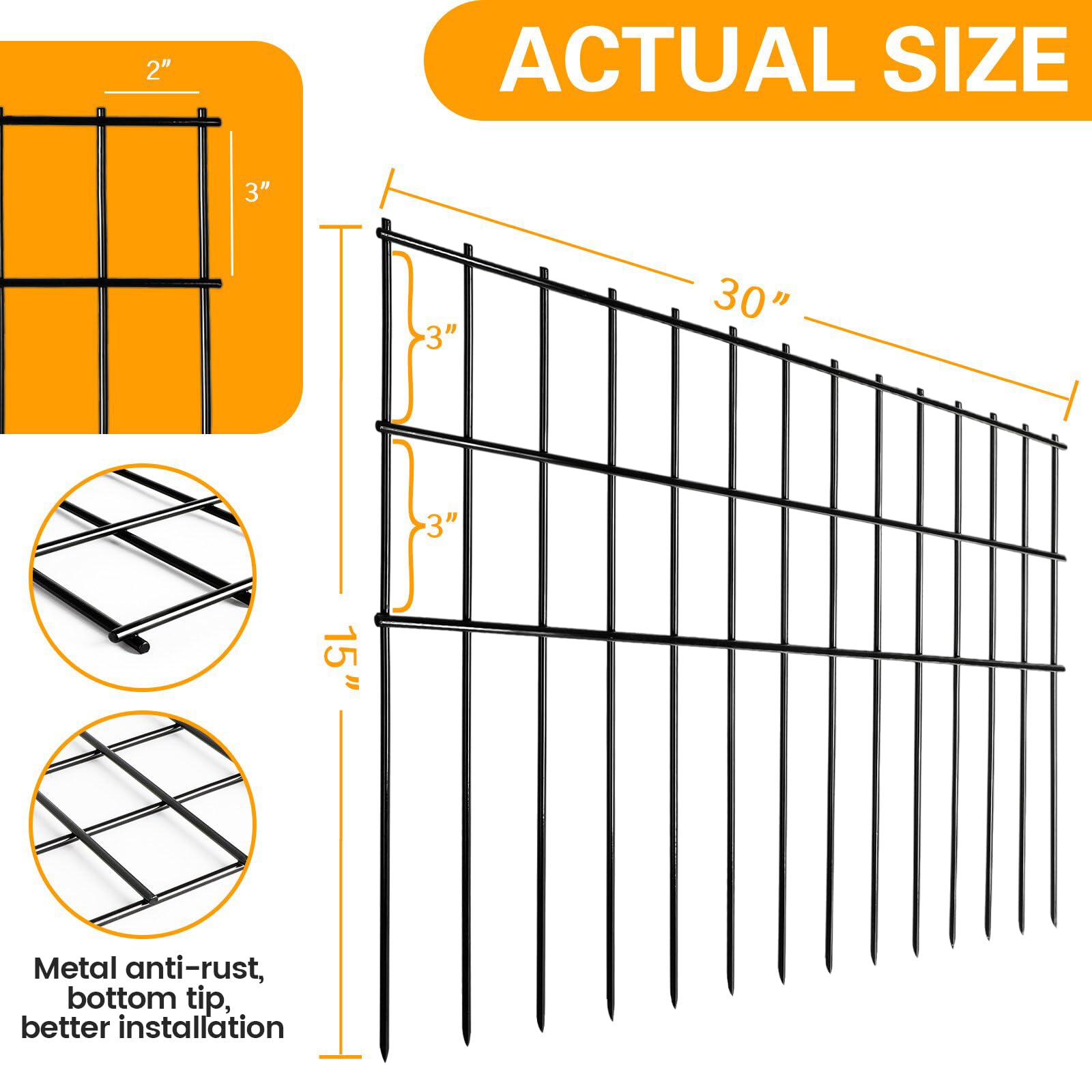 Getlay no-dig fence installation demonstrates quick setup with minimal lawn disruption