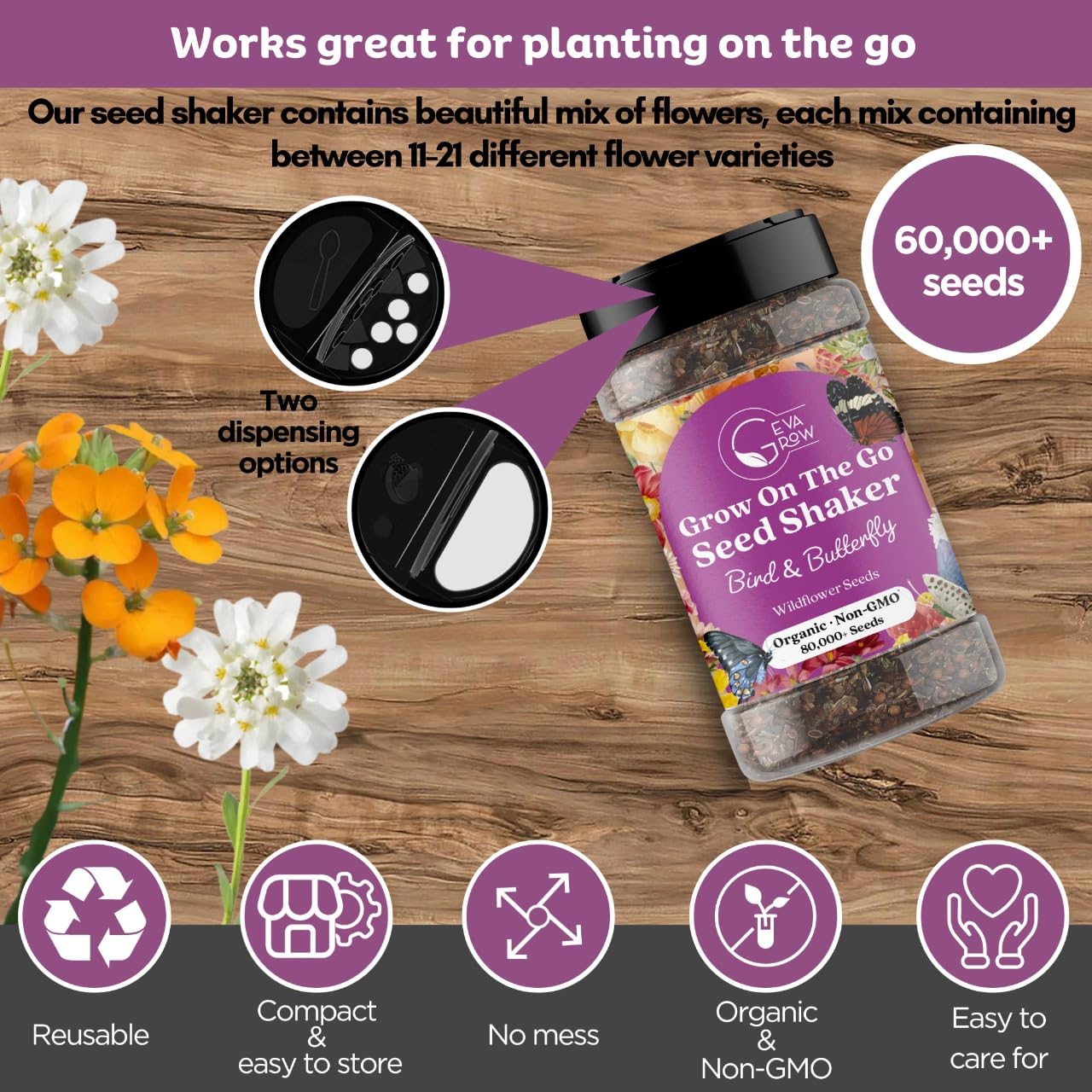 GevaGrow annuals and perennials deliver fast color and lasting beauty.
