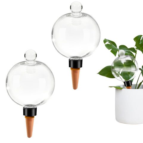 GEWOSI plant self-watering globe 500ml ready to nourish indoor pots