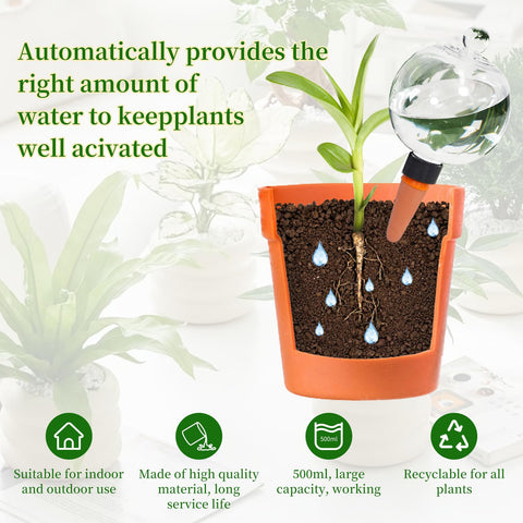 GEWOSI porous cone water distribution supports even soaking throughout the day.