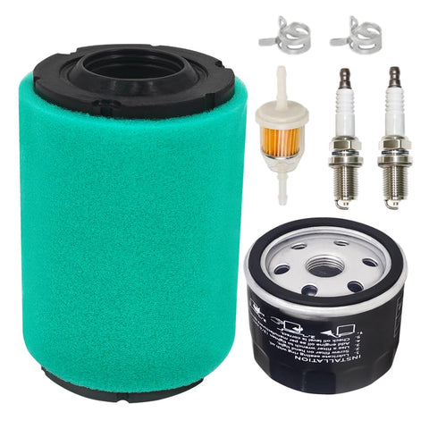 Gewxgzo air-filter tune-up kit box improves airflow for lawn tractors.