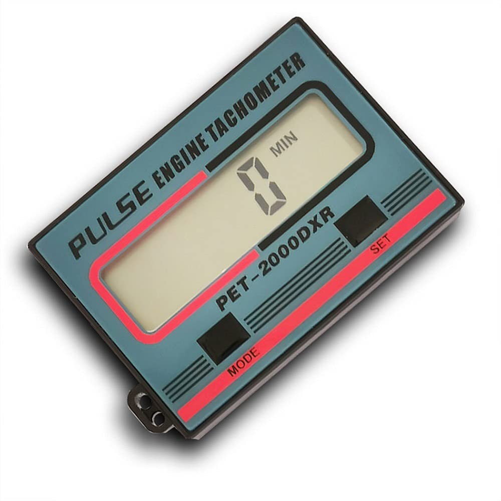 Gexmil tachometer compatible with 2-stroke and 4-stroke engines