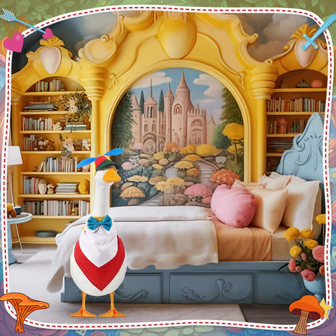 Geyoga easy-to-wear goose costume enables quick seasonal decorating