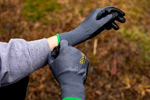 G & F gloves black color suitable for daily wear and durability