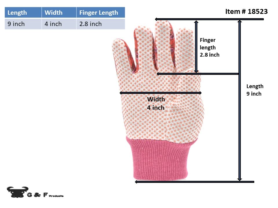 G & F Products 1852-3 three-pair pack highlights color variety.