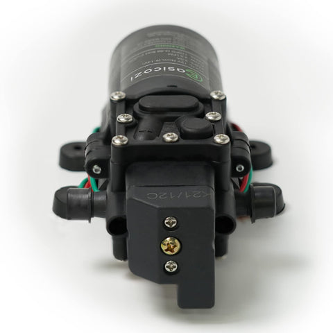G Ganen pump with two hose clamps included for quick installation
