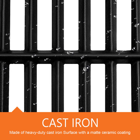 GGC durable cast-iron construction withstands regular grilling