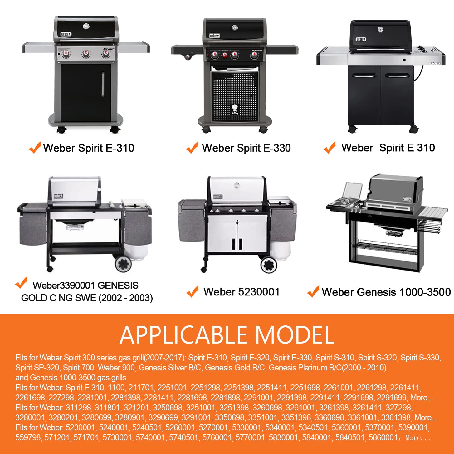 GGC two-piece cast iron pack ready for Weber Spirit