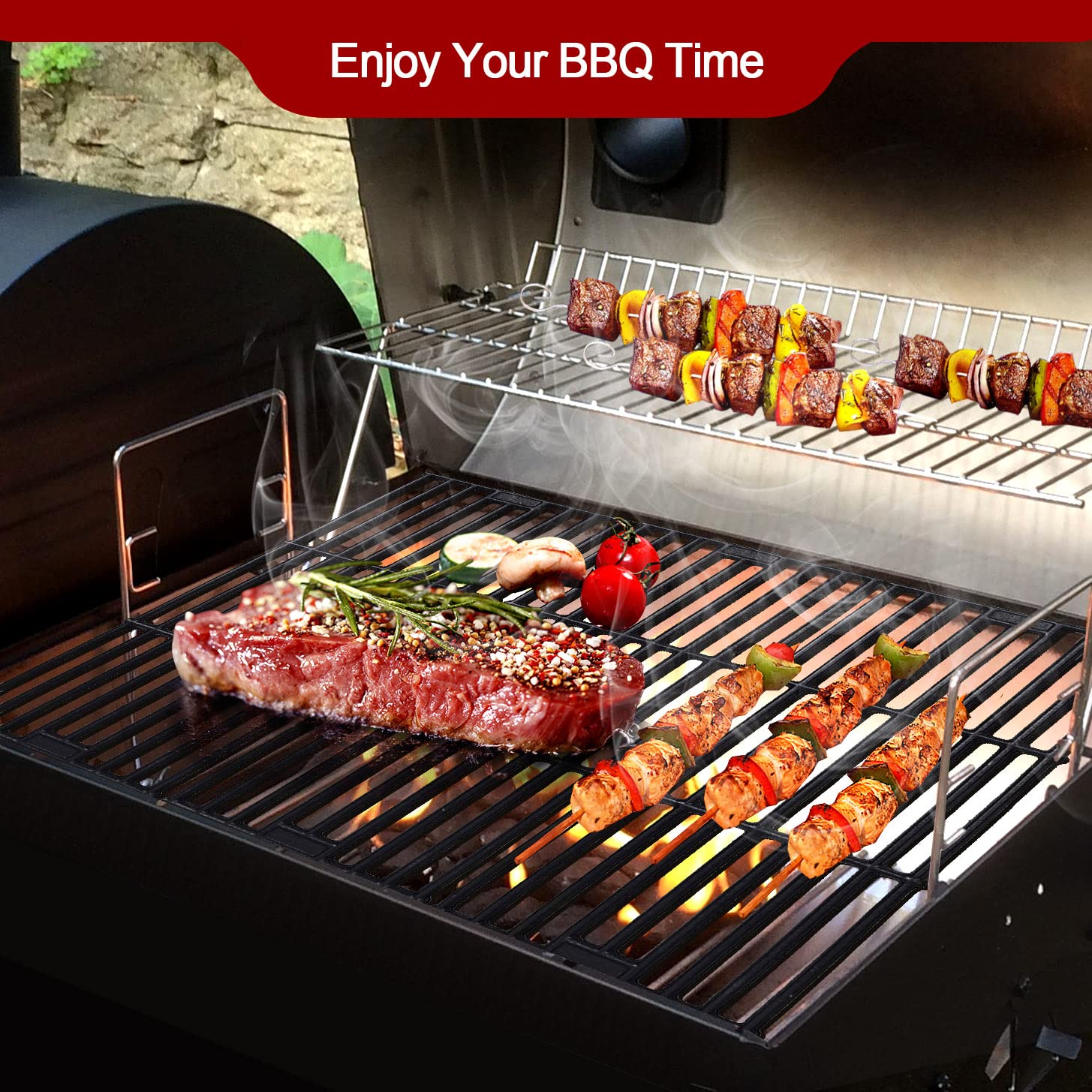 GGC replacement fit for Chargriller CG2121 family parts.