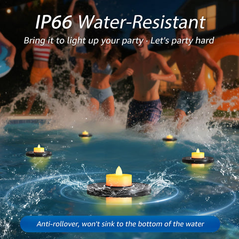 GGNOO IP66 waterproof light withstands rain and snow