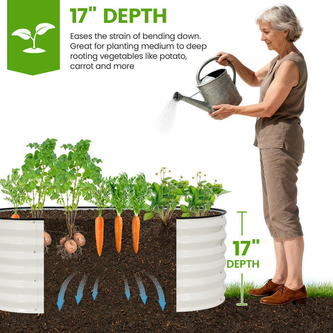 G GOOD GAIN three-pack raised bed kit ready for quick garden setup