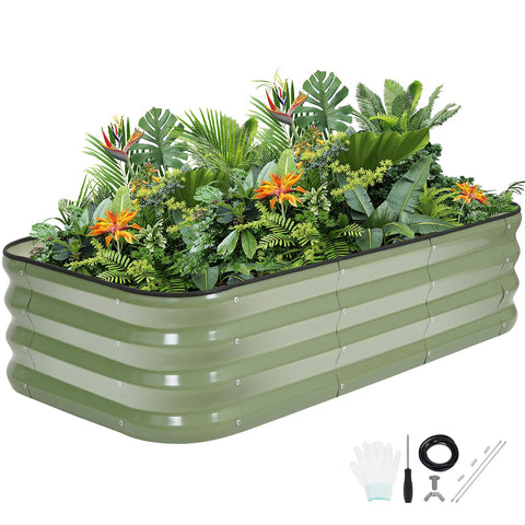 G GOOD GAIN 3-in-1 adjustable raised bed assembly for flexible layouts in tight spaces.