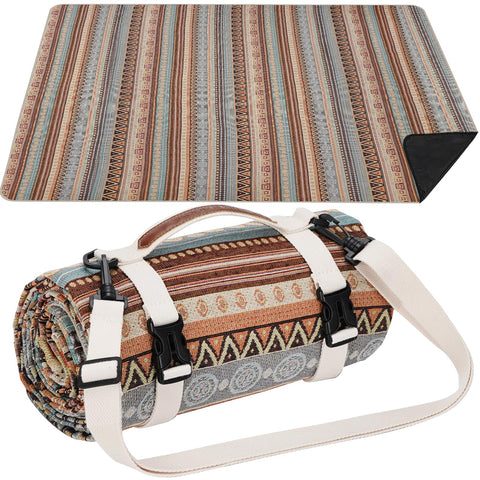 G GOOD GAIN extra-large blanket folded compactly for travel.