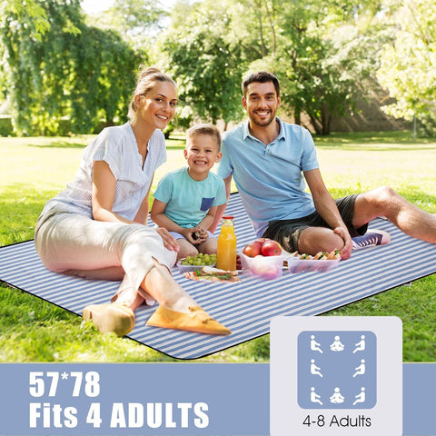 G GOOD GAIN blanket with carry strap for easy transport