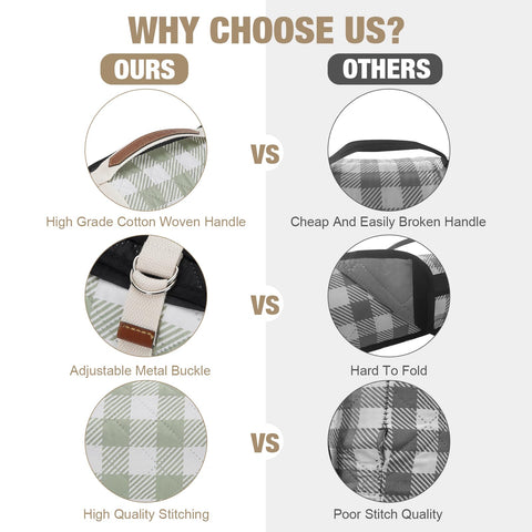 G Good Gain machine-washable top simplifies cleanup after picnics