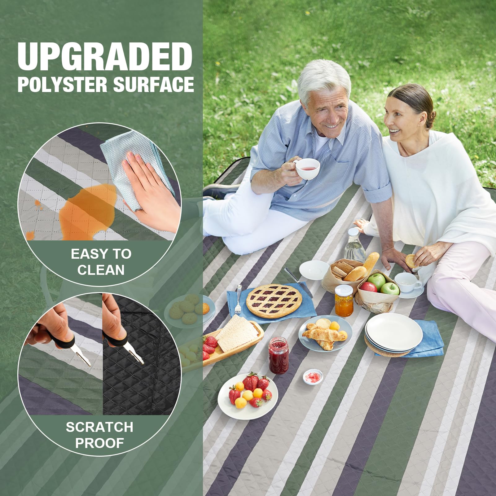G GOOD GAIN three-layer design balances softness and durability.
