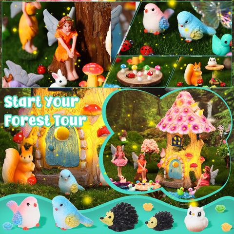 GGSTDDUP birds and owls invite natural detail to any setting