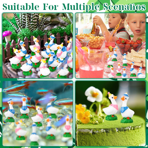 GGSTDDUP cake topper goose with cute details