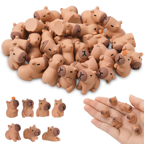 GGSTDDUP capybara mini style-1 figurine for dollhouses and fairy gardens
