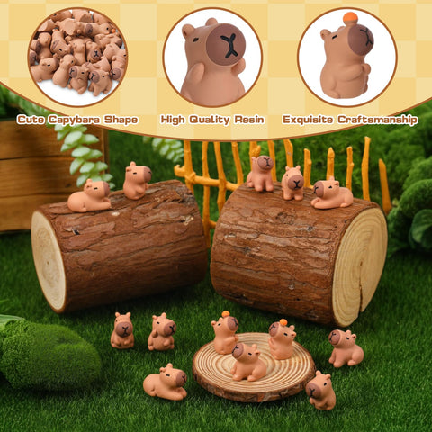 GGSTDDUP capybara mini style-3 figurine perfect for gardens and party scenes