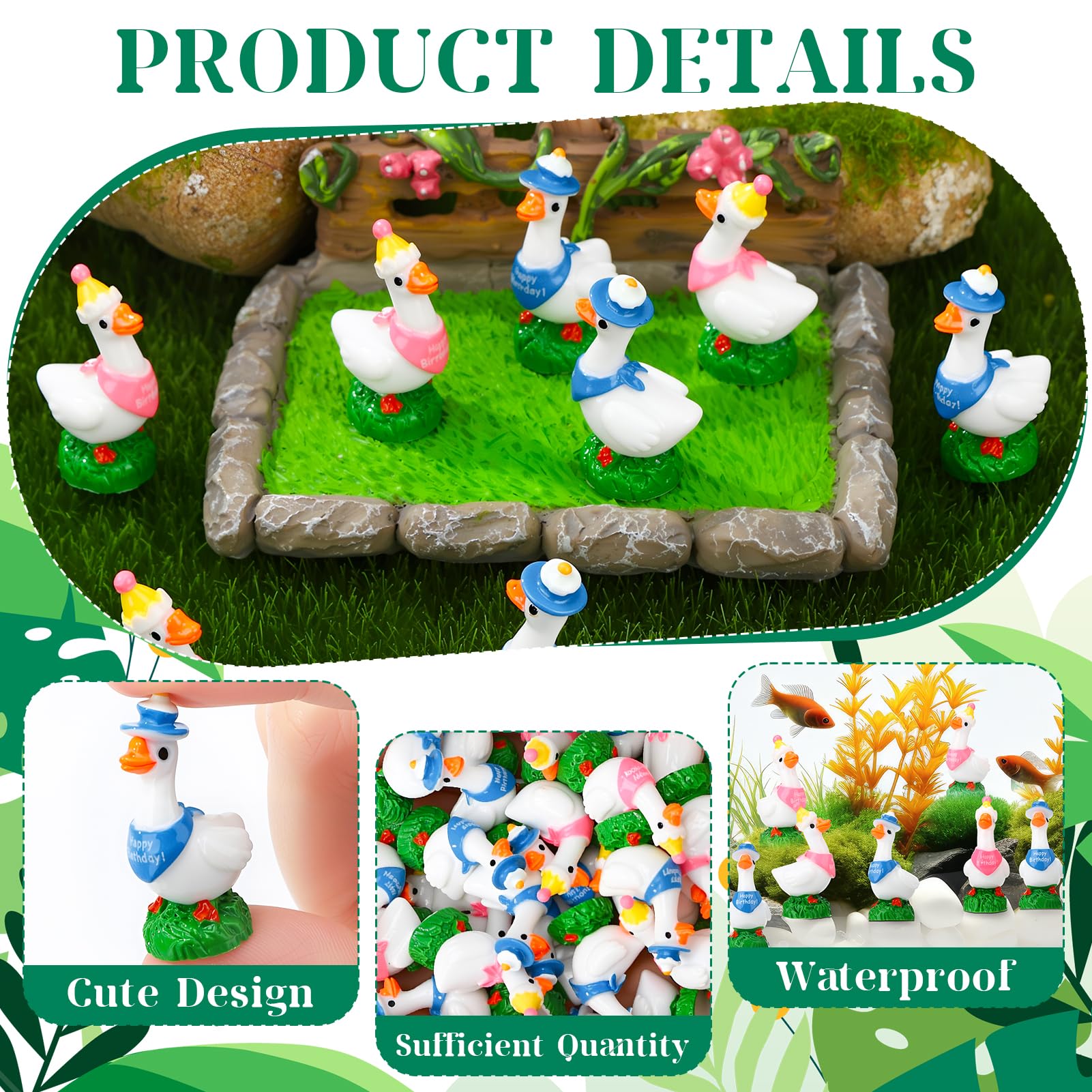 GGSTDDUP desk goose decor adds whimsy to your workspace