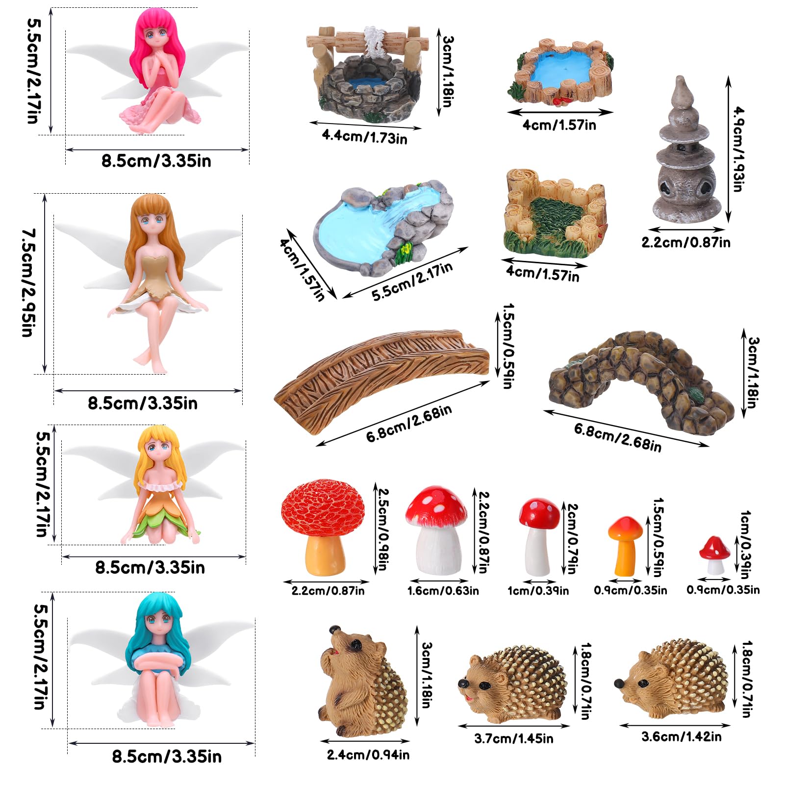 GGSTDDUP desktop miniatures bring seasonal charm to desks and shelves.