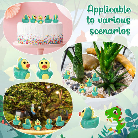 GGSTDDUP dinosaur ducks aquarium decoration adds charm to tanks.