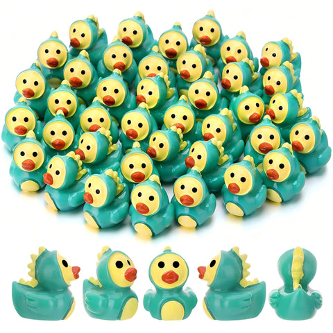 GGSTDDUP dinosaur ducks pack front view, ideal as party favors and decorations.