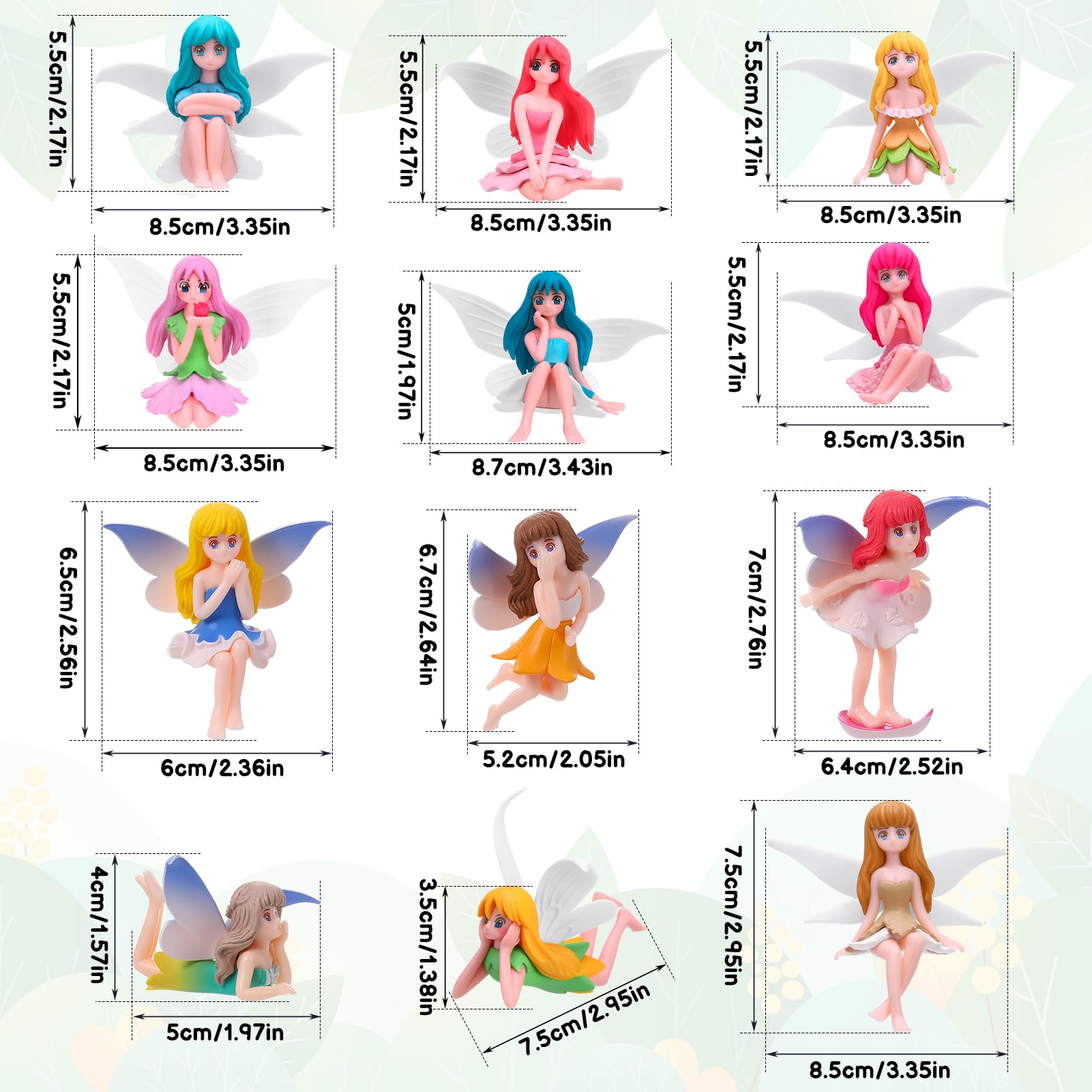 GGSTDDUP 12-piece fairy set ideal for gifting and party favors