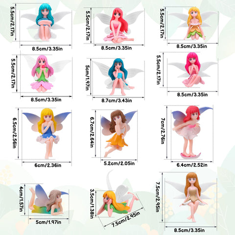 GGSTDDUP 12-piece fairy set ideal for gifting and party favors