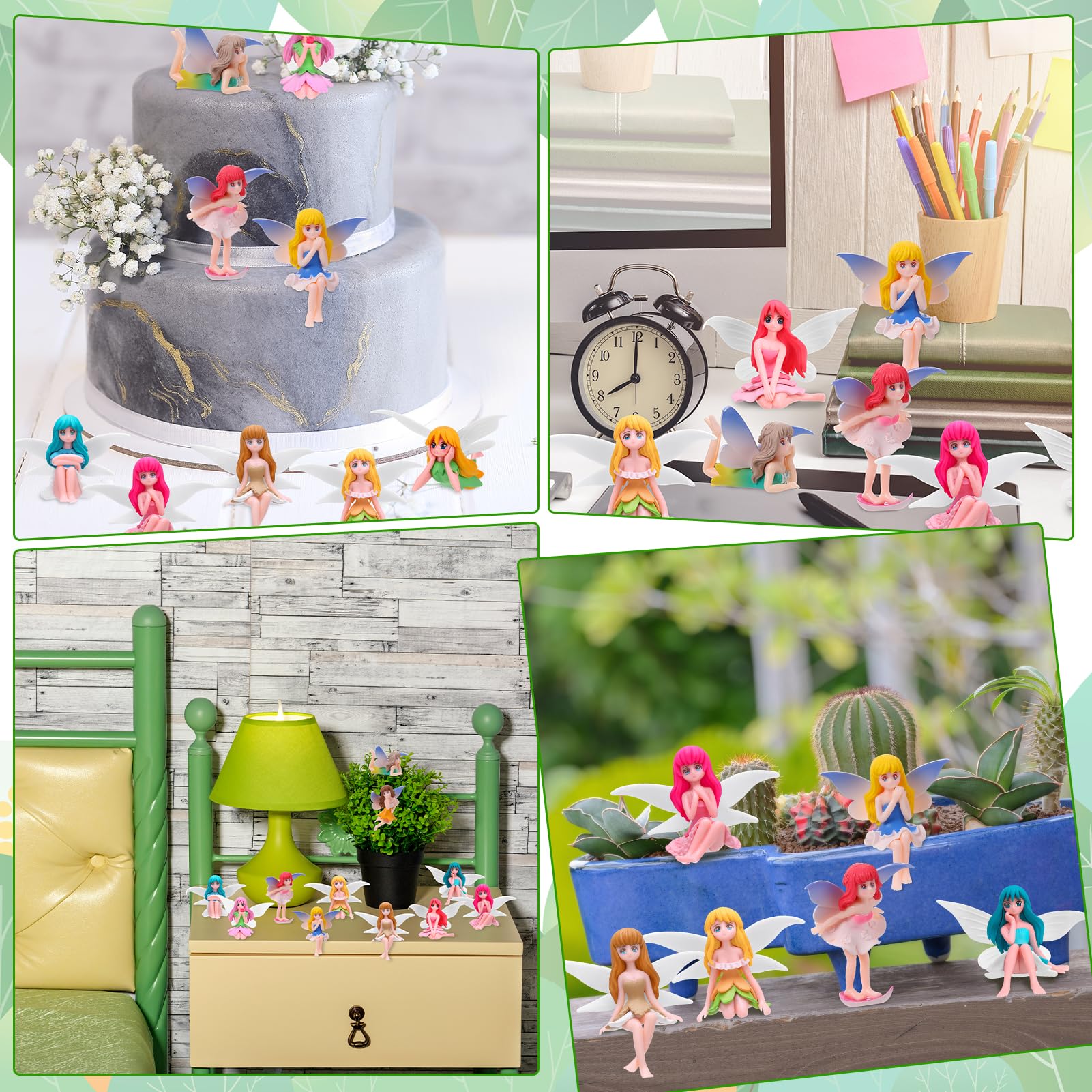 GGSTDDUP miniature fairies for wedding centerpieces and DIY projects