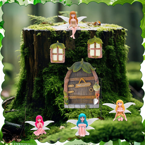 GGSTDDUP fairy garden tree installation shows quick mounting ability.