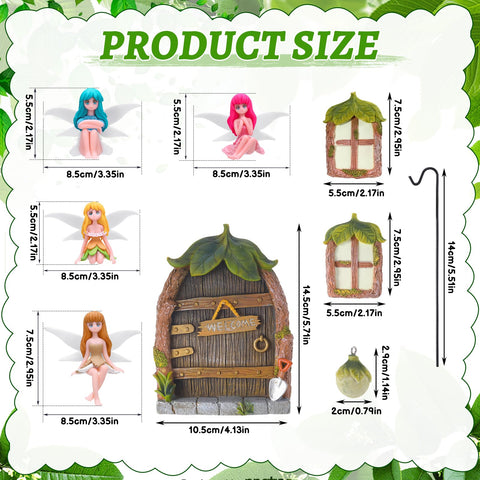 GGSTDDUP glowing fairy window ideal for magical backyard accents.