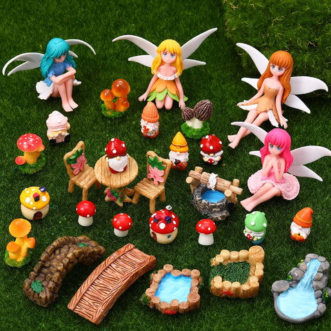GGSTDDUP gnome figures for balconies and desks.