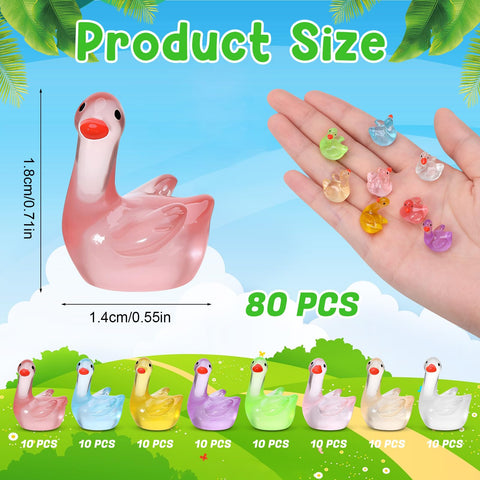 GGSTDDUP goose desk decor with vivid hand-painted details brightens any workspace.