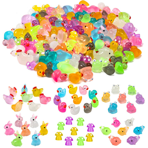GGSTDDUP luminous ducks glow at night for charming garden accents.