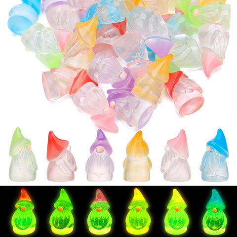 GGSTDDUP luminous mini resin gnomes brighten outdoor spaces at night