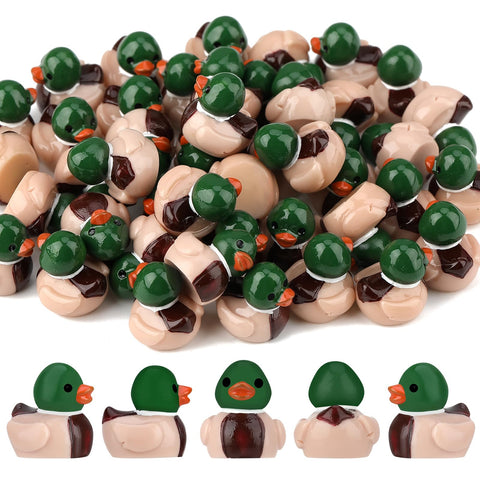 GGSTDDUP Mallard ducks 50-piece collection for shelves and desks.
