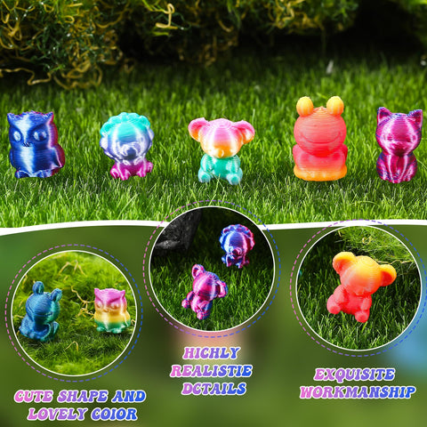 GGSTDDUP frog mini figure adds color to table decor or cake designs.