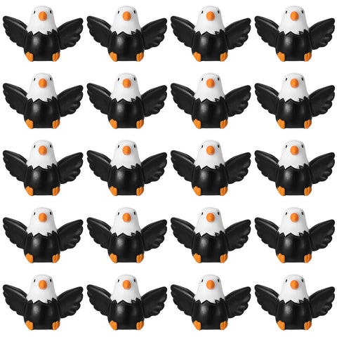 GGSTDDUP mini bald eagle ornament invites curiosity about national symbols at home.