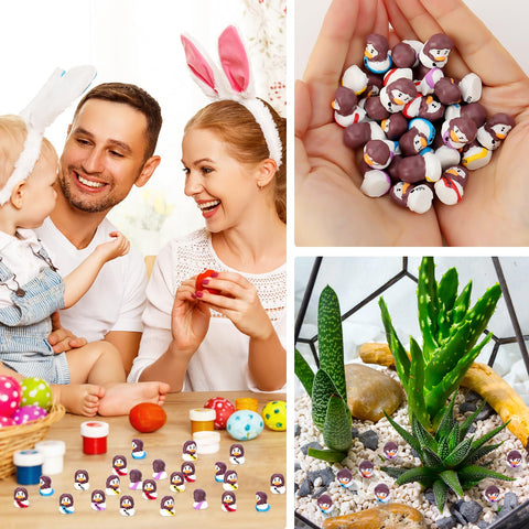 GGSTDDUP multicolor pack, versatile Jesus duck decorations for DIY.