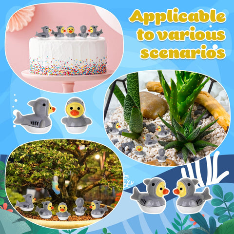 GGSTDDUP mini shark duck as a photo prop for creative shoots