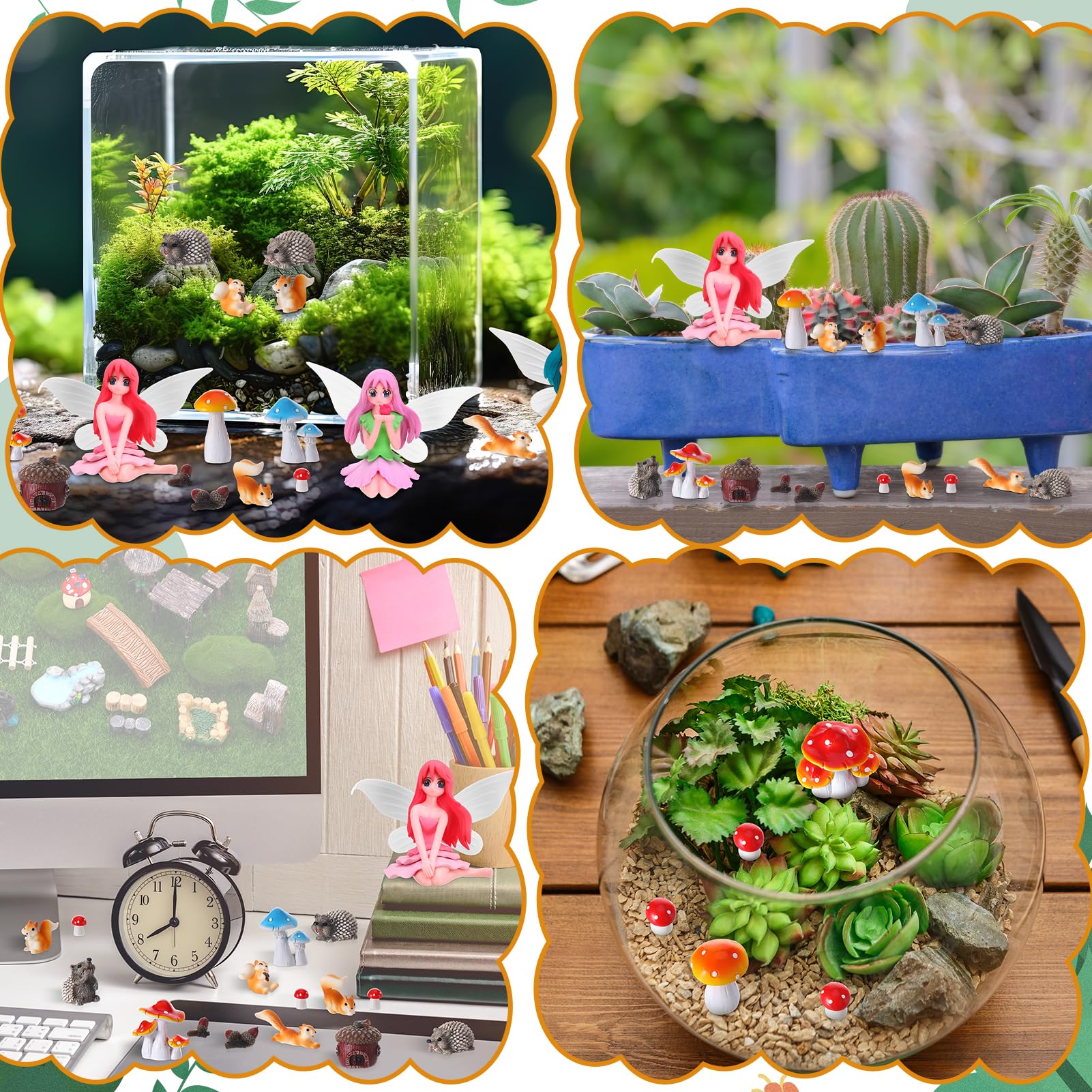 GGSTDDUP pine cones garden accessory accents for seasonal displays.