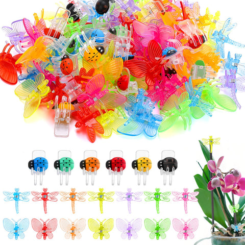 GGSTDDUP orchid clips trellis-use design secures delicate stems