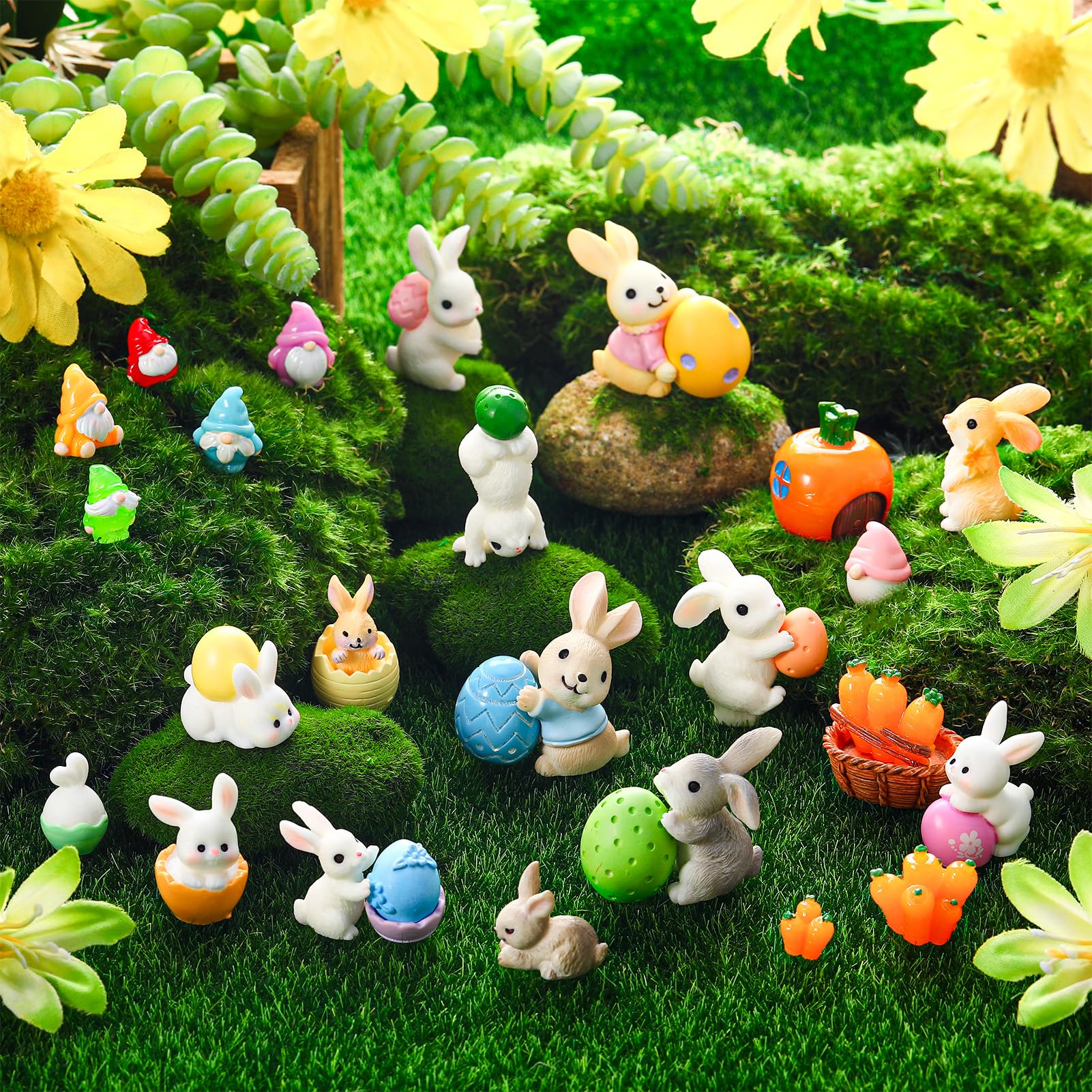 GGSTDDUP spring decor miniature for Easter celebrations and gifts