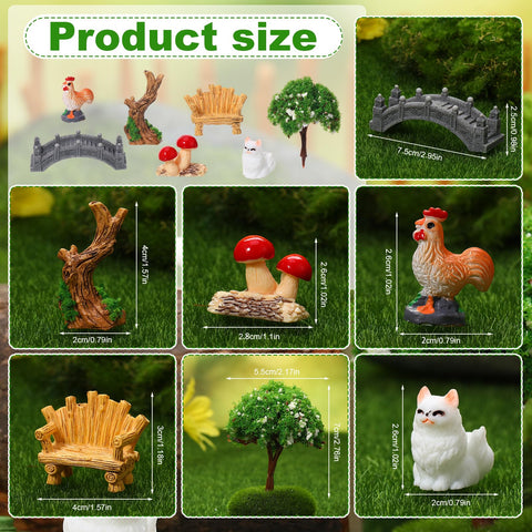GGSTDDUP table and chairs set adds charm to fairy displays