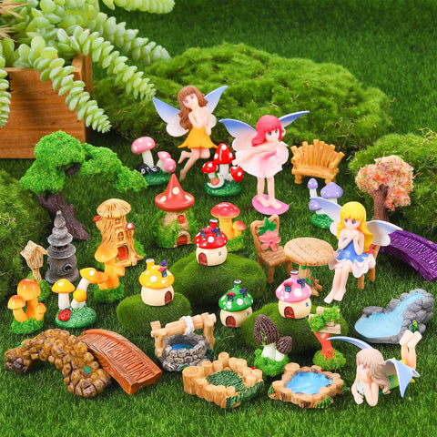 GGSTDDUP water well ornament brings realistic detail to mini landscapes