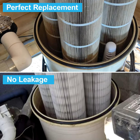 GGTE leak-prevention seal helps maintain steady pressure in pool filtration.
