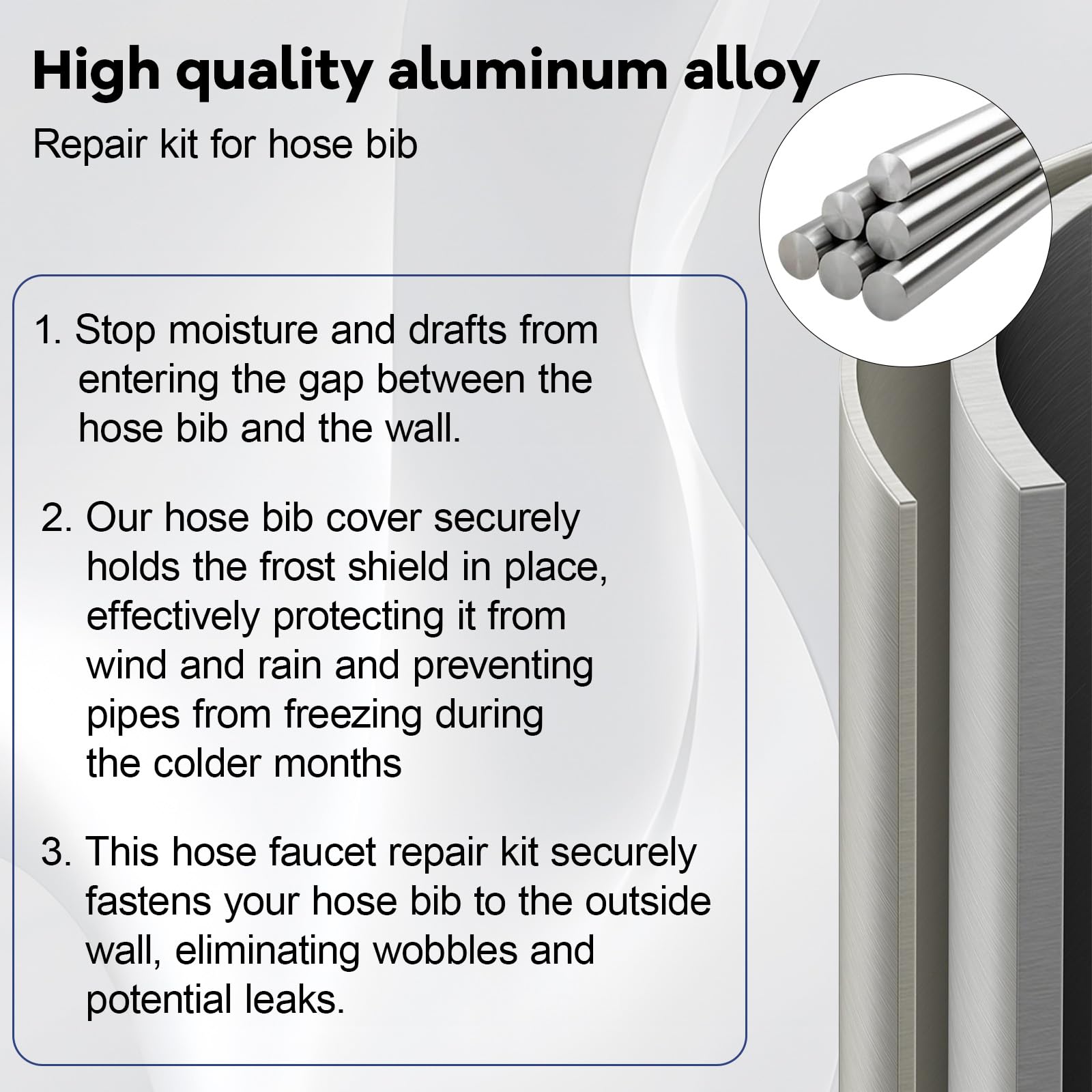 GGTE secure mounting bracket supporting leak-free installation
